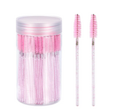 Glitter Mascara Wands Eyelash Brush 100 pcs