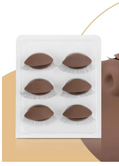 BouncyLash Premium Silicone Mannequin Head – Realistic Lash Training Partner