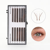 Dark Brown Kitten YY Lashes