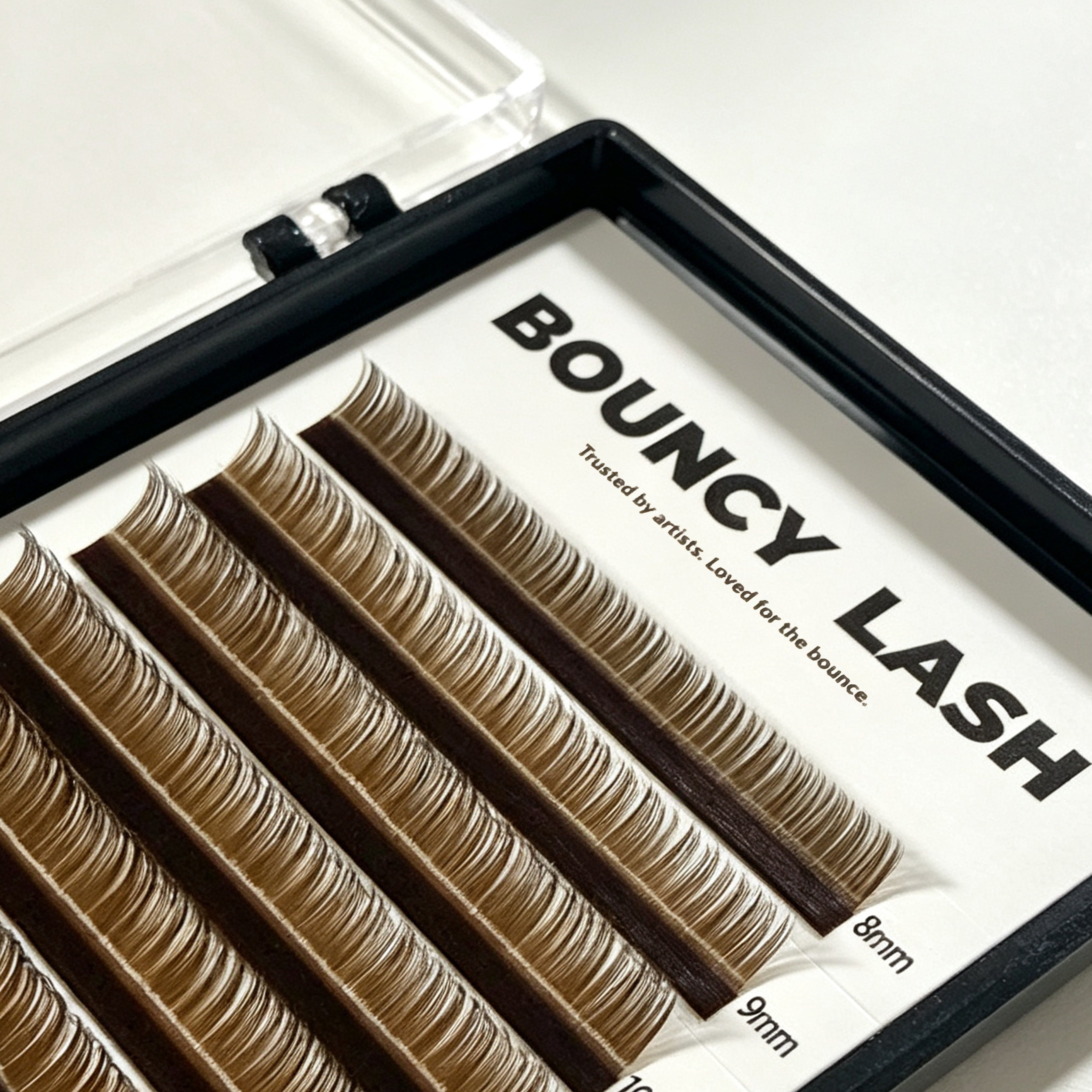Brown Premium Lashes Colored Volume Eyelash Extensions