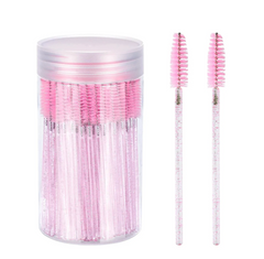 Glitter Mascara Wands Eyelash Brush 100 pcs