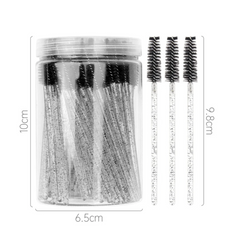 Glitter Mascara Wands Eyelash Brush 100 pcs