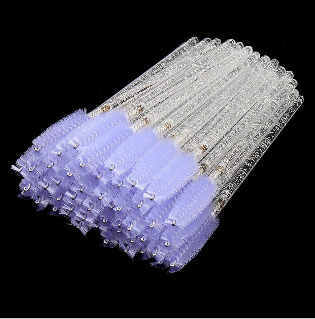 Glitter Eyelash Mascara Brush 50pcs/pack