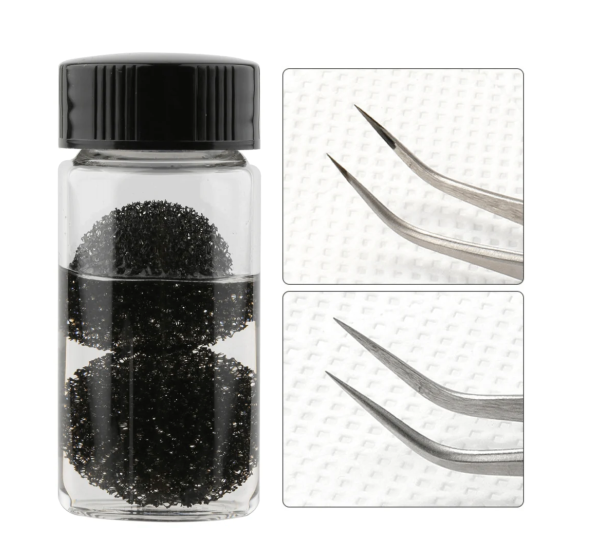BouncyLash Tweezer Cleaner