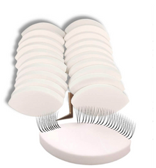 BouncyLash Eye-Shaped Foam Practice Sponge – Realistic Lash Training Tool