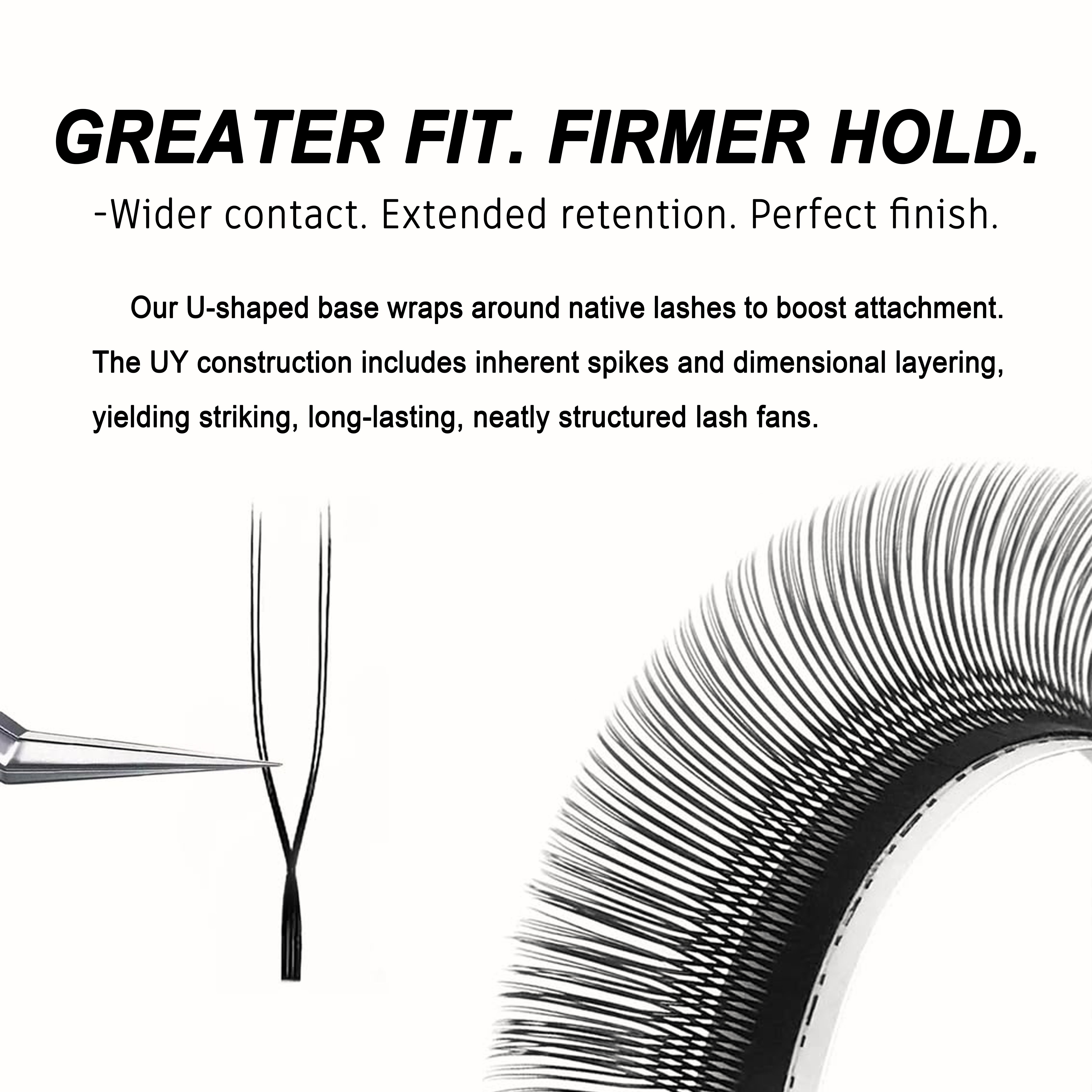 U-Shape YY Premade Volume Fan Lashes
