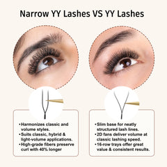 U-Shape YY Premade Volume Fan Lashes