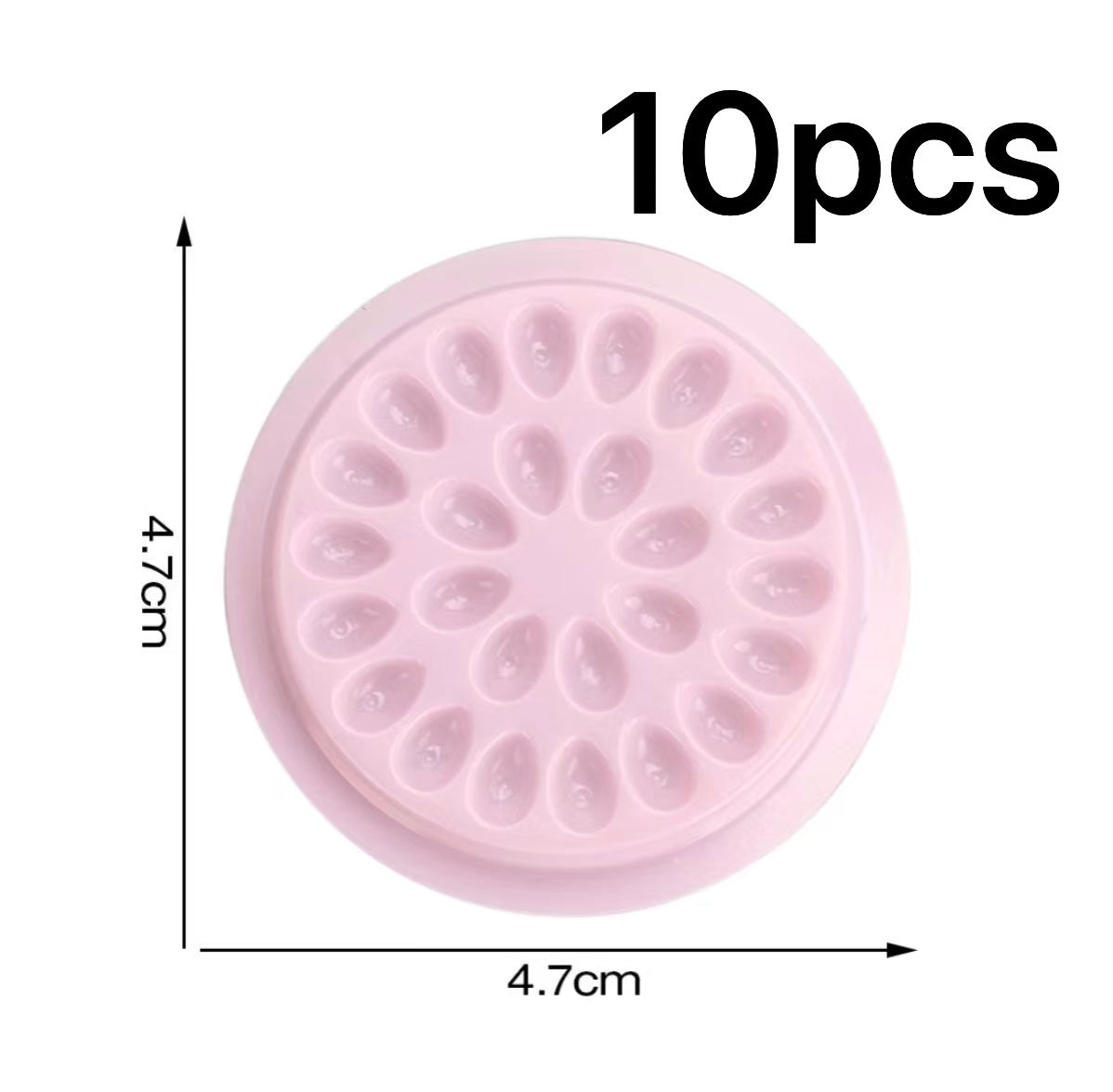 BouncyLash Flower-Shaped Glue Pallet – 28 Wells for Maximum Efficiency