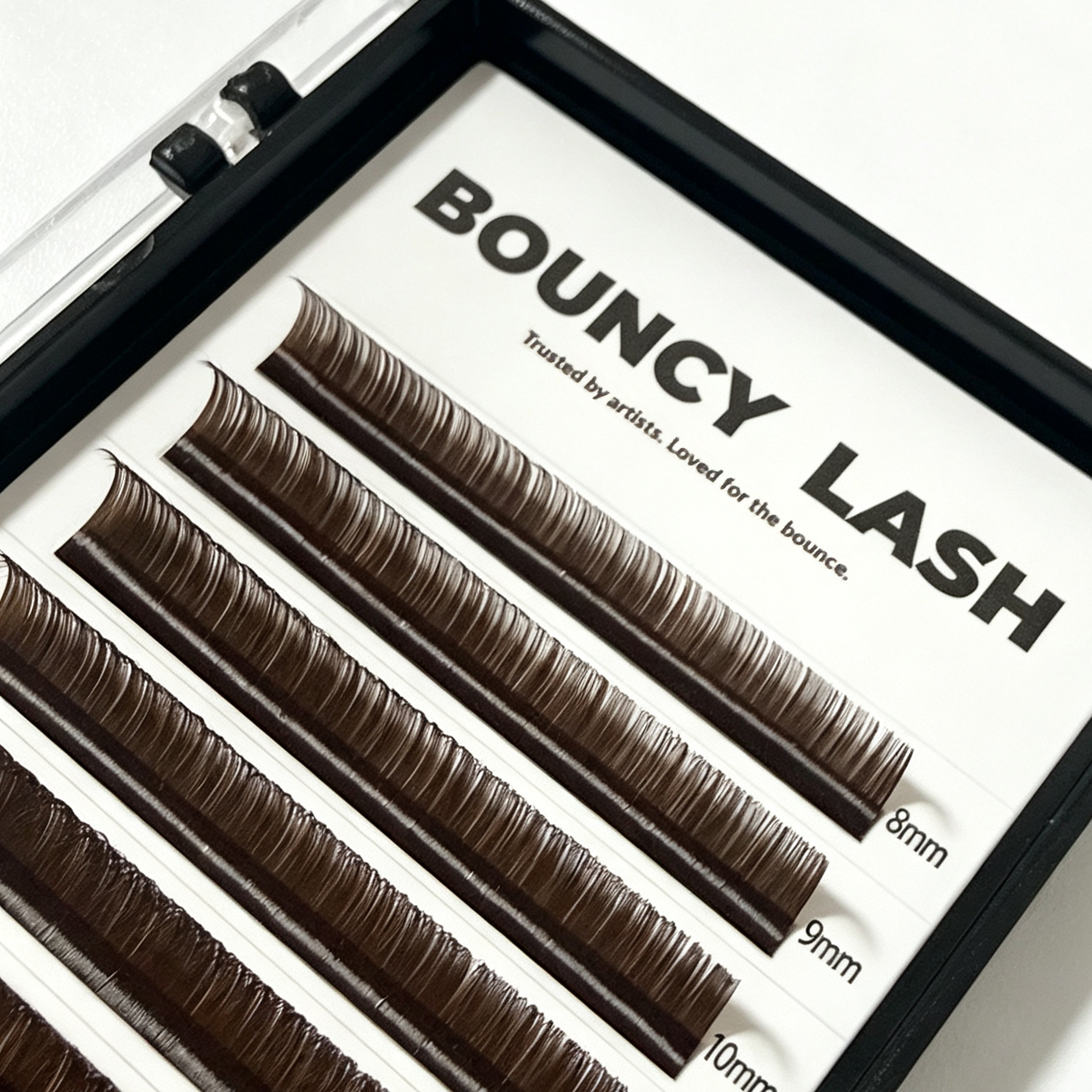 Dark Brown Premium Lashes Colored Volume Eyelash Extensions